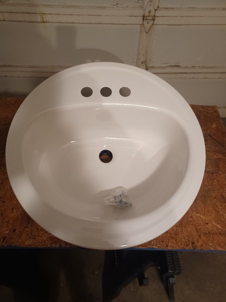 Porcelain Coated Sink!