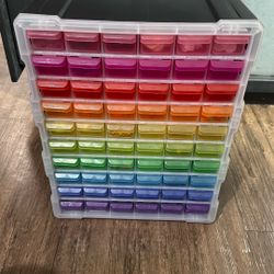 60 Plastic Storage Drawer Organizer