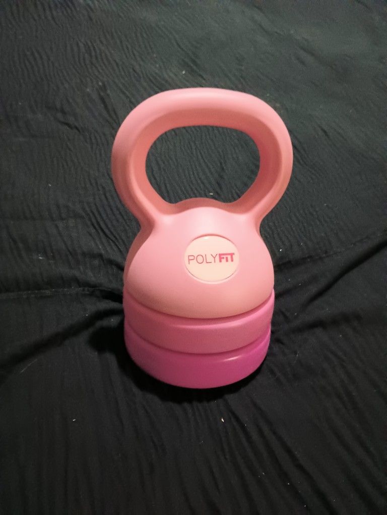 Pink Kettle Weight