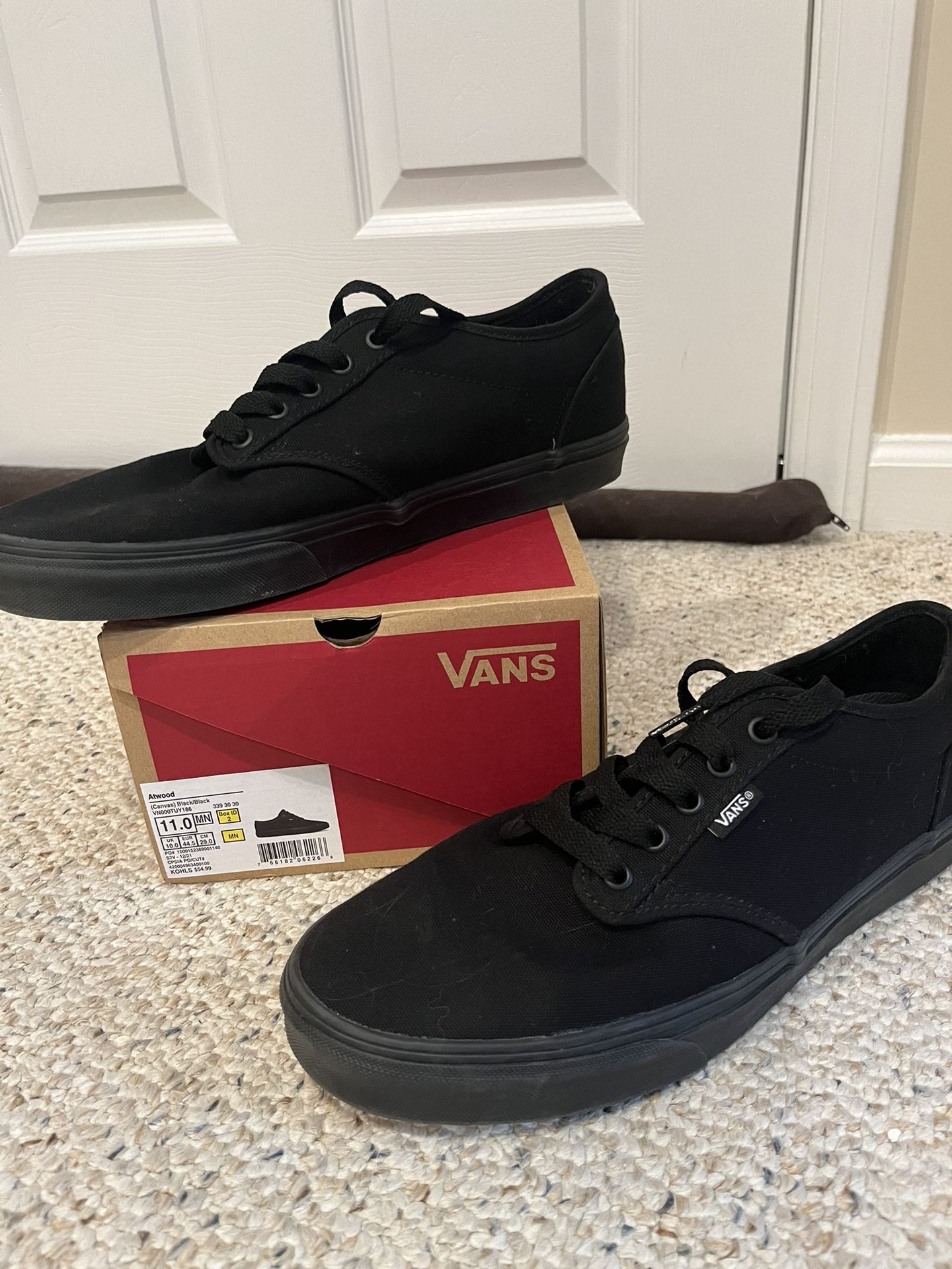 Vans Black Sneaker - Mens