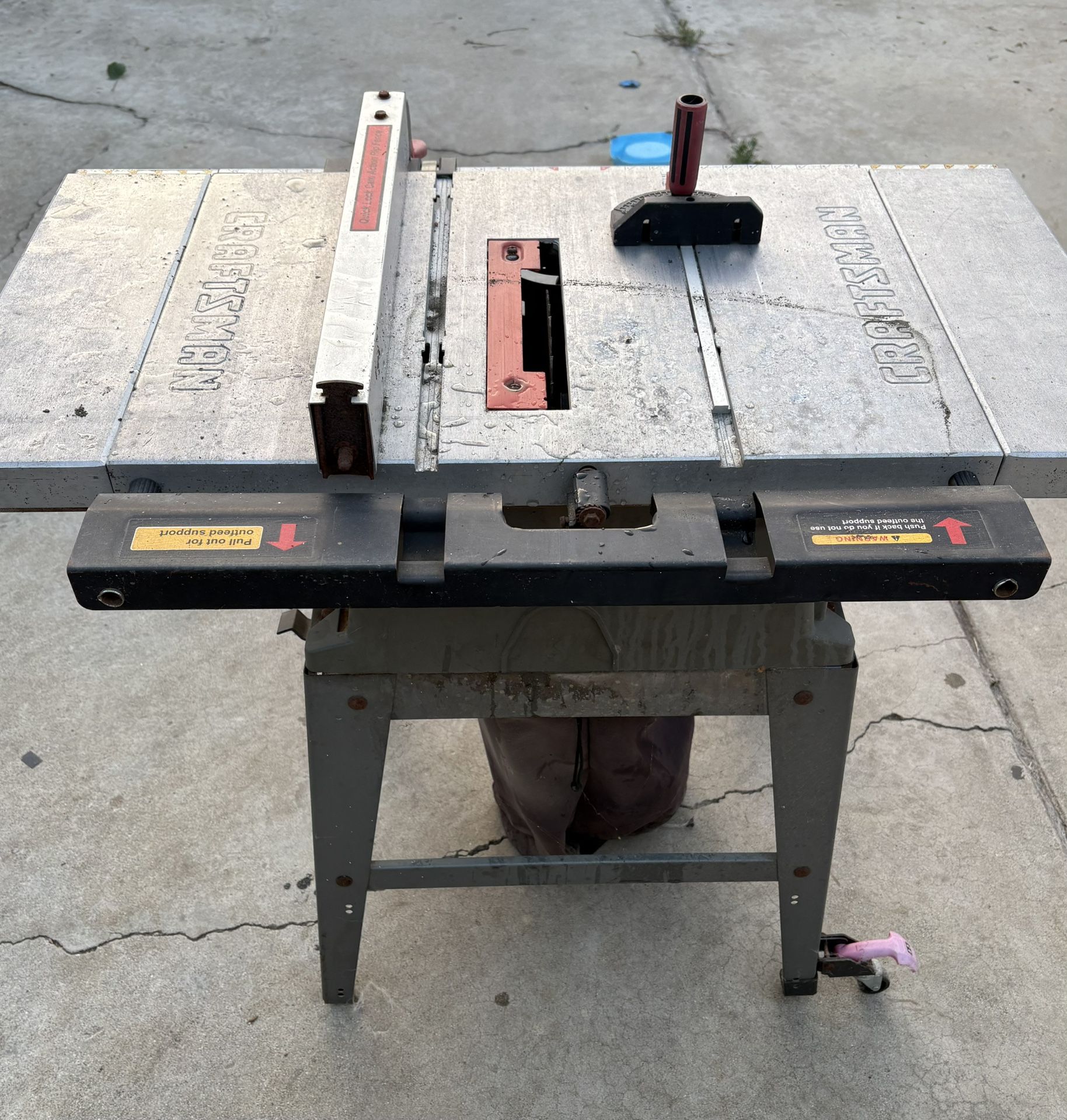 Craftsman Table Saw 