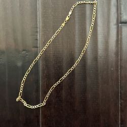 14K Gold Figaro Chain 