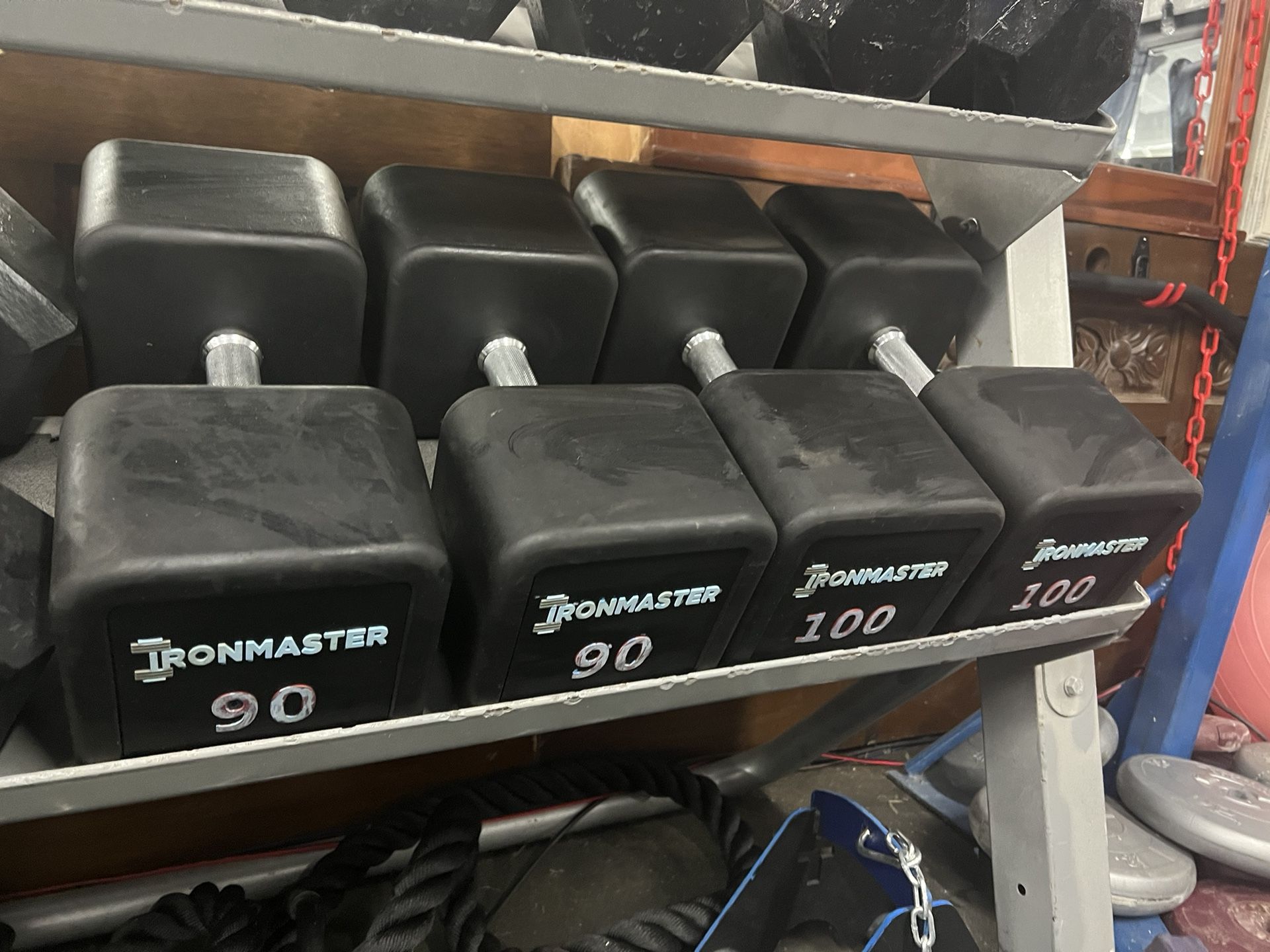 Ironmaster Dumbells (90 And 100lb)