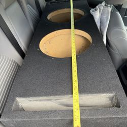 Dual 12" Ported Box Double Baffled