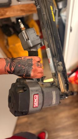 Hilti Heavy Duty Tool Bag full of air tools