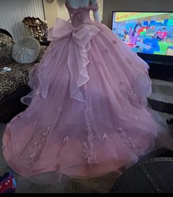 Pink Quinceanera dress