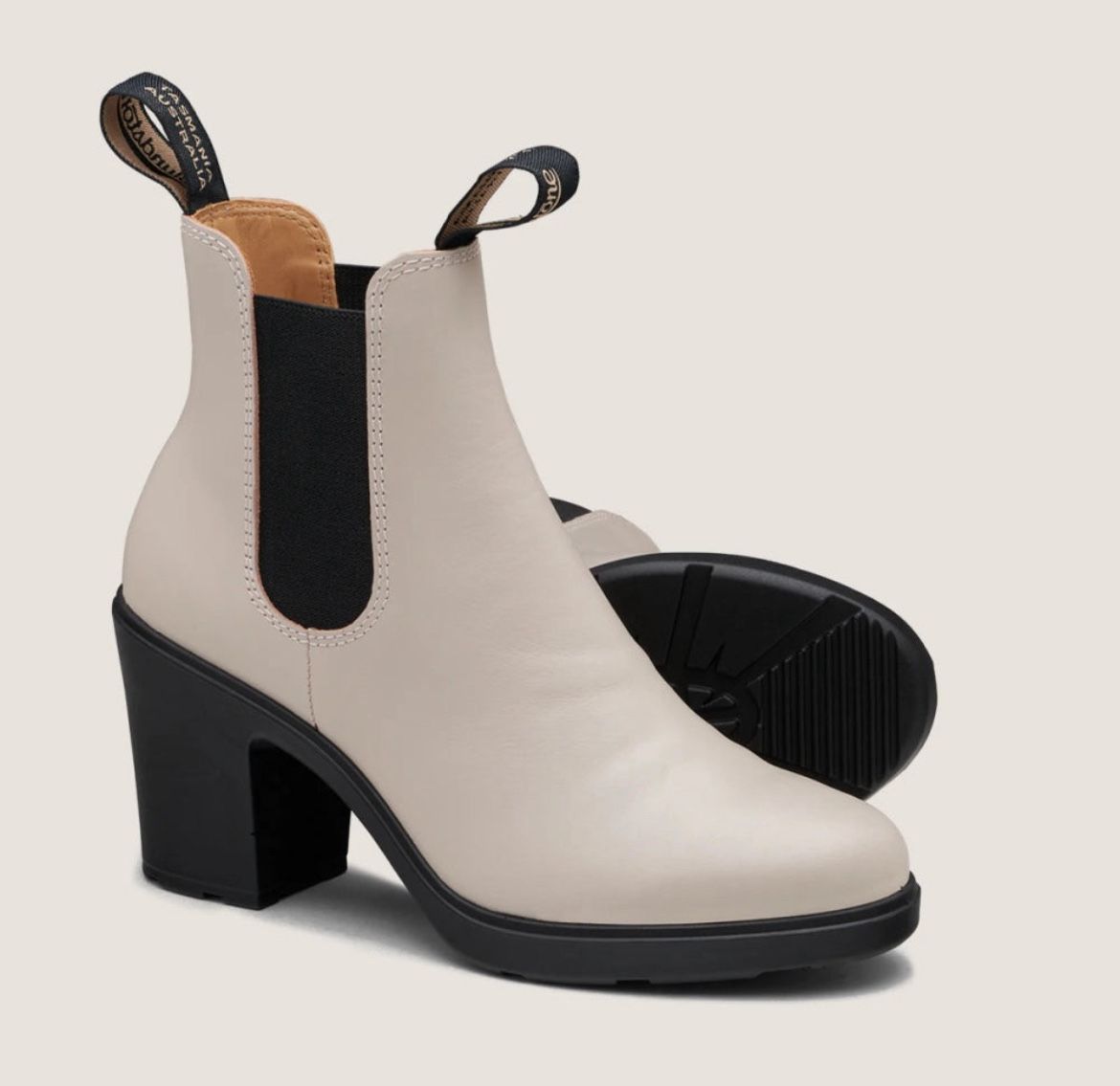 Blundstone Heeled Boot - Pearl