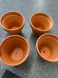 Silma clay pots ( all 4 for $30)