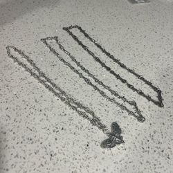Barbed Wire Necklaces $10 Each