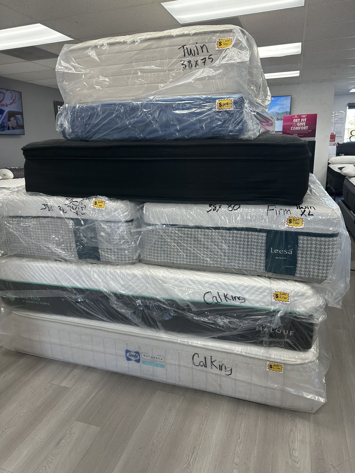 50% OFF New Mattresses