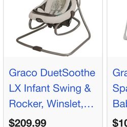 Graco Swing And Rocker