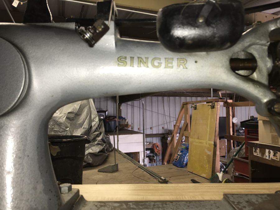 Singer sewing machine model 7-33 commercial