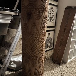 Big Carved Wood Log?