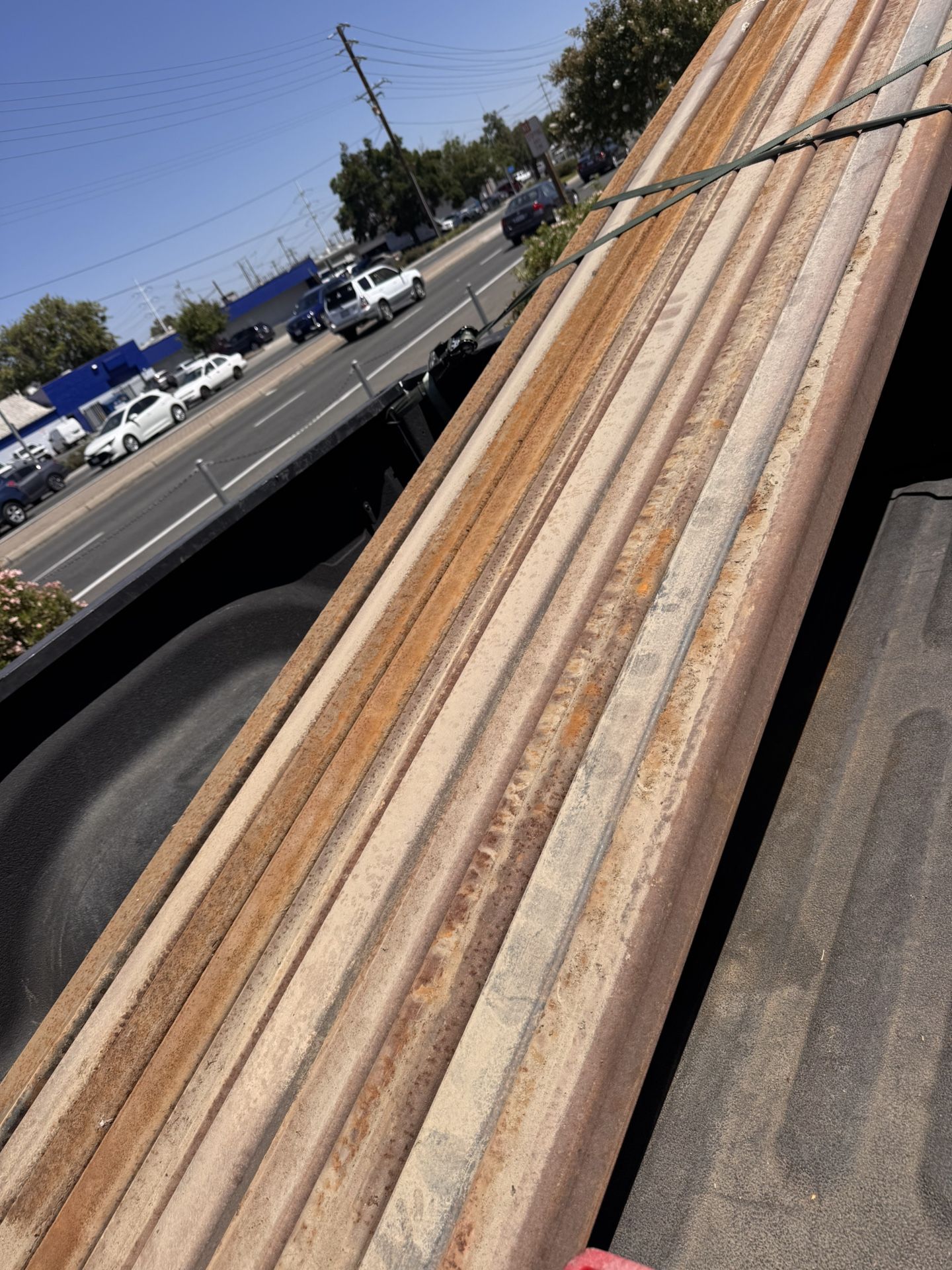 Steel Post 3x3 By 8 Ft Long