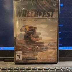 Wreckfest (PC DVD) Factory Sealed