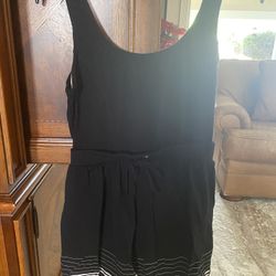 Woman’s Black Bathing Suit /dress Style Size 14