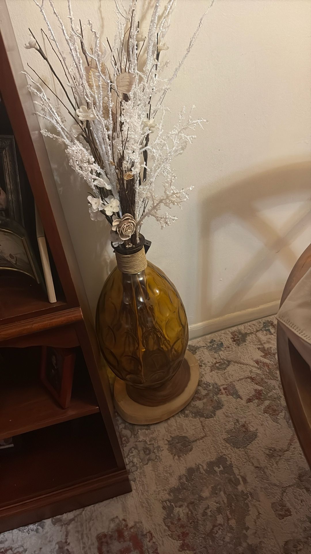 Vase With Flowers Light Up
