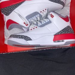 Jordan 3 Retro Fire Red
