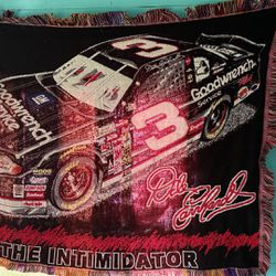 Dale Earnhardt #3 NASCAR The Intimidator Tapestry Throw Blanket The Northwest Co