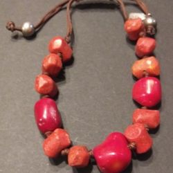 Native Made Peyote Bird Bracelet