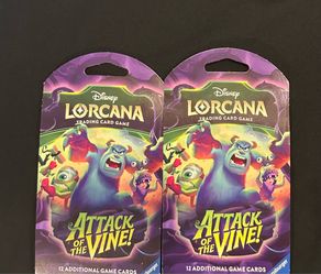 Disney Lorcana Attack of the Vine Booster Pack