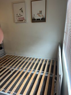 FREE — 2 IKEA SLATTUM Queen Beds, Free Pickup in Aliso Viejo
