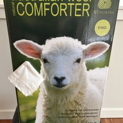 Brand New - Australian Wool King Size Comforter - Still In Box!