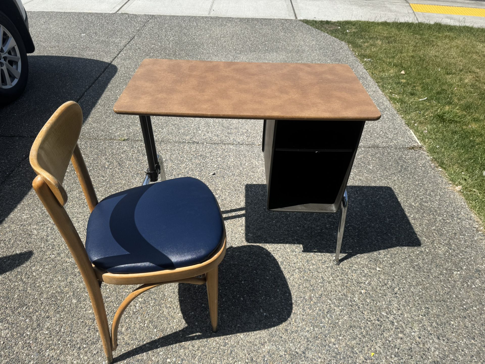 Vintage School Desk w/ Chair