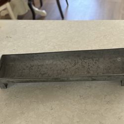 Decorative Galvanized Serving Tray