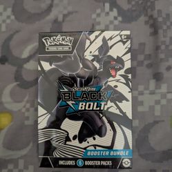 Pokémon Black Bolt Booster bundle