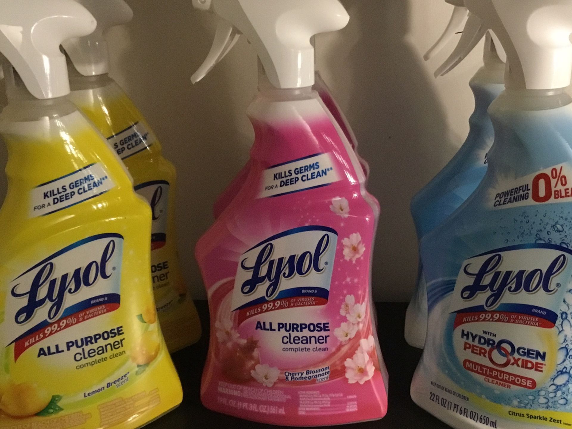 LYSOL CLEANERS BUNDLE