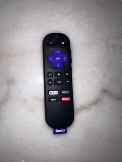 Genuine Roku Voice Remote with TV Power & Volume Controls