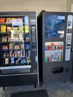 Snacks & Soda Vending machine W/ Location