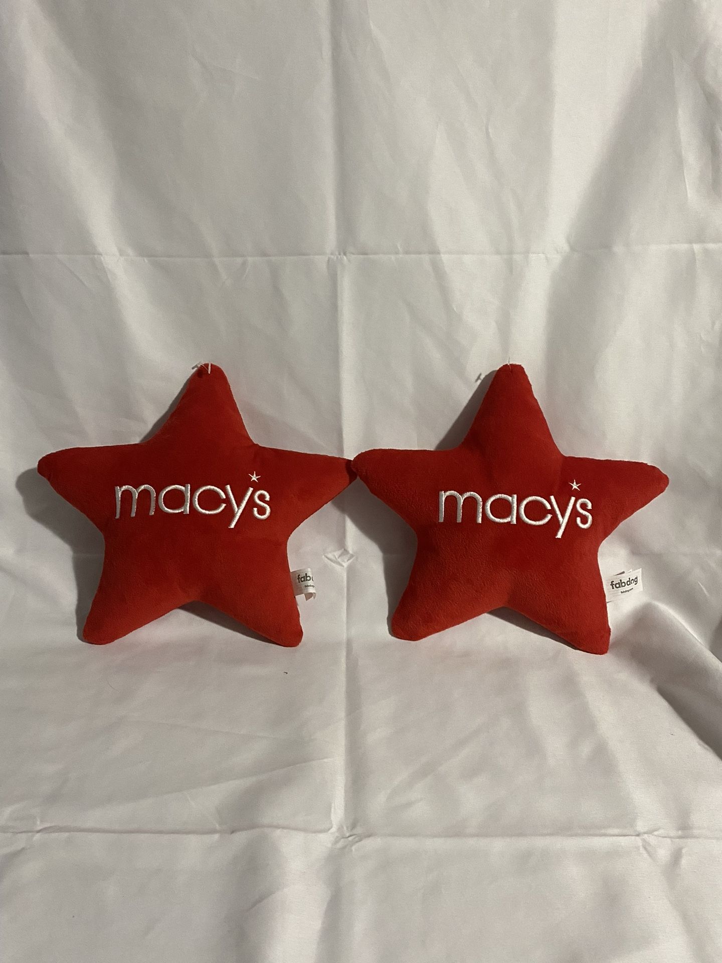 Fab Dog Macy’s Star Dog Toy - 2 Pack