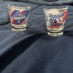 Dodgers World Series Championship Shot Glass $13 Each