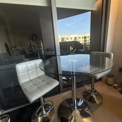 Bar Table And 2 Bar Stools For Sale 