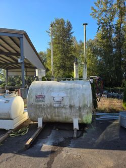 Above Ground Diesel Fuel Storage Tank