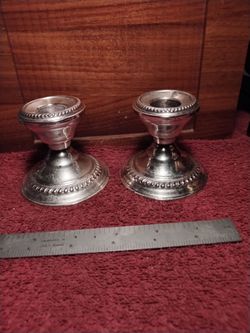 Newburyport Silver Co. 1903/1915 Candlestick Holders