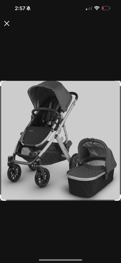 UPPA BABY STROLLER AND BASSINET