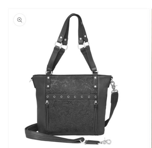 GTM Original BOHO Leather Shoulder to Crossbody Purse