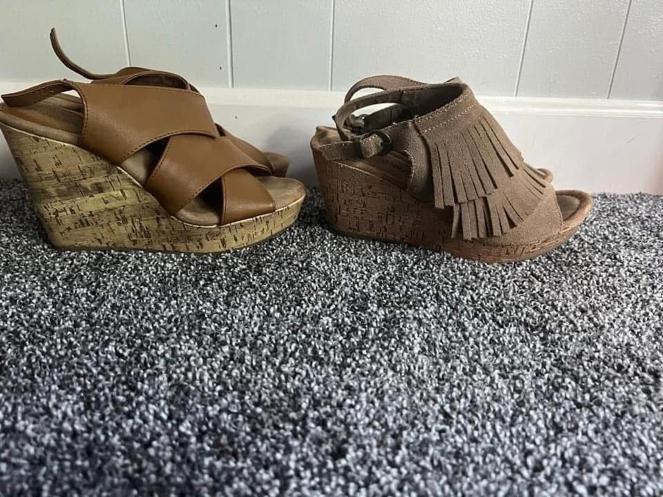 Women’s Size 5.5 & 6 Wedge Heels