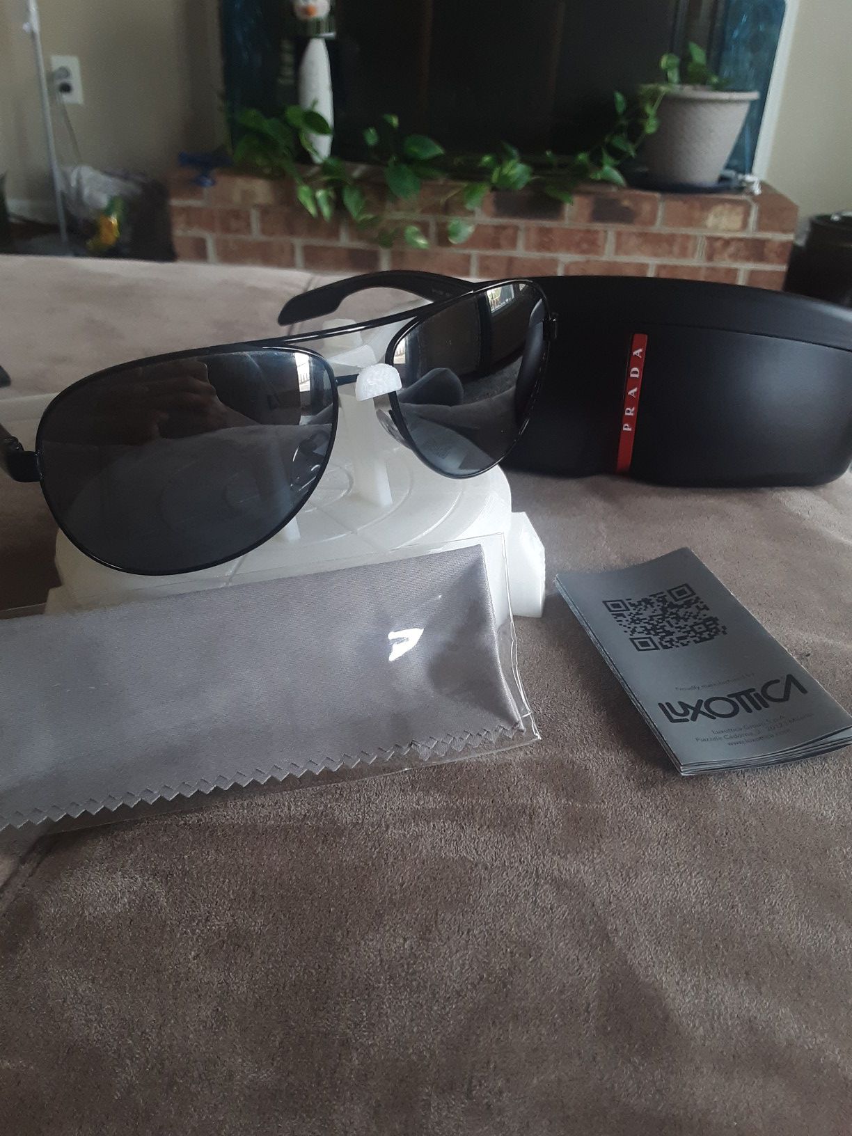 Prada Aviator Sunglasses Polarized