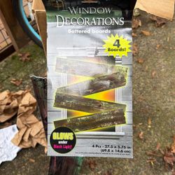 HALLOWEEN Board Up Your house decor 