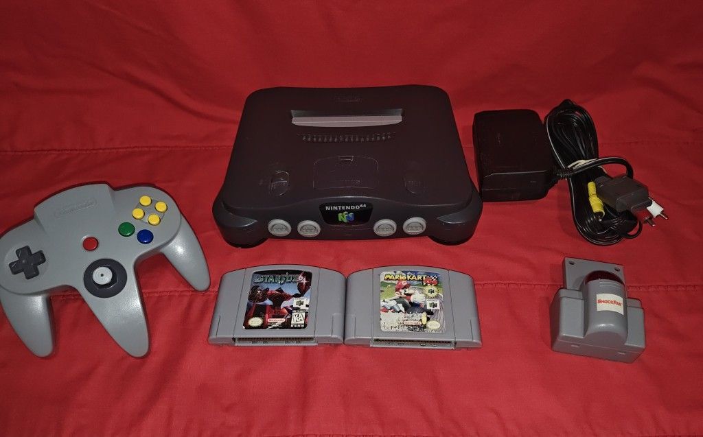 Nintendo 64 With Mario Kart 64