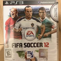 PS3 FIFA soccer 12