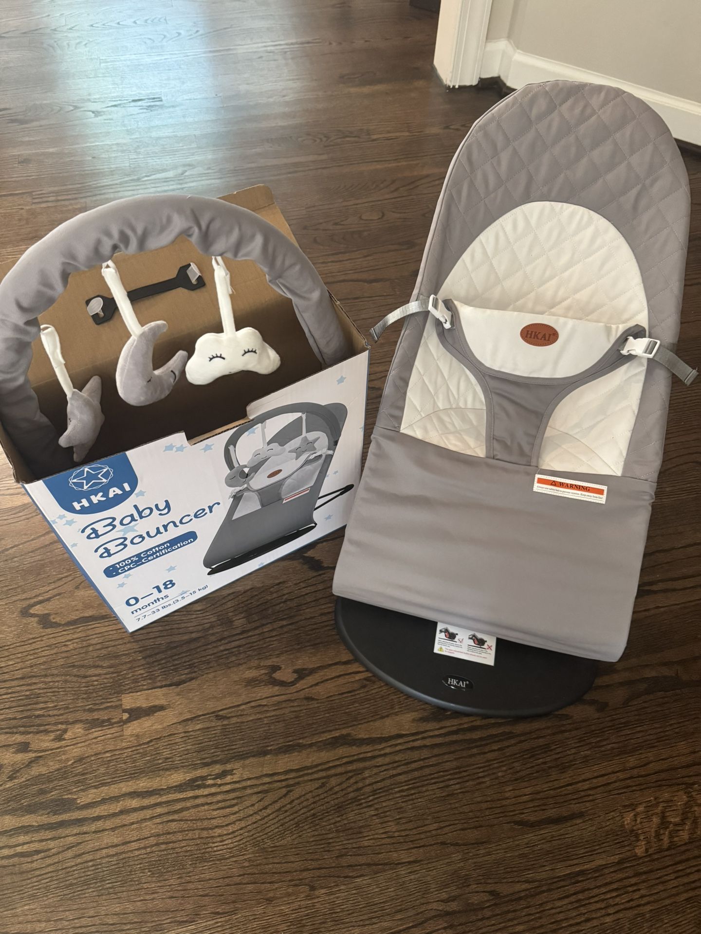 New Baby Bouncer - Open Box
