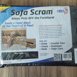 High Tech Pet Sofa Scram Sonic Dog & Cat Deterrent Repellent Mat