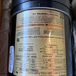 Hayward Century 2.25hp “C” Face Pool Pump. 