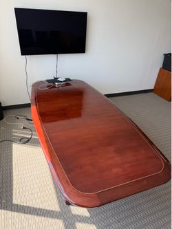Large conference table