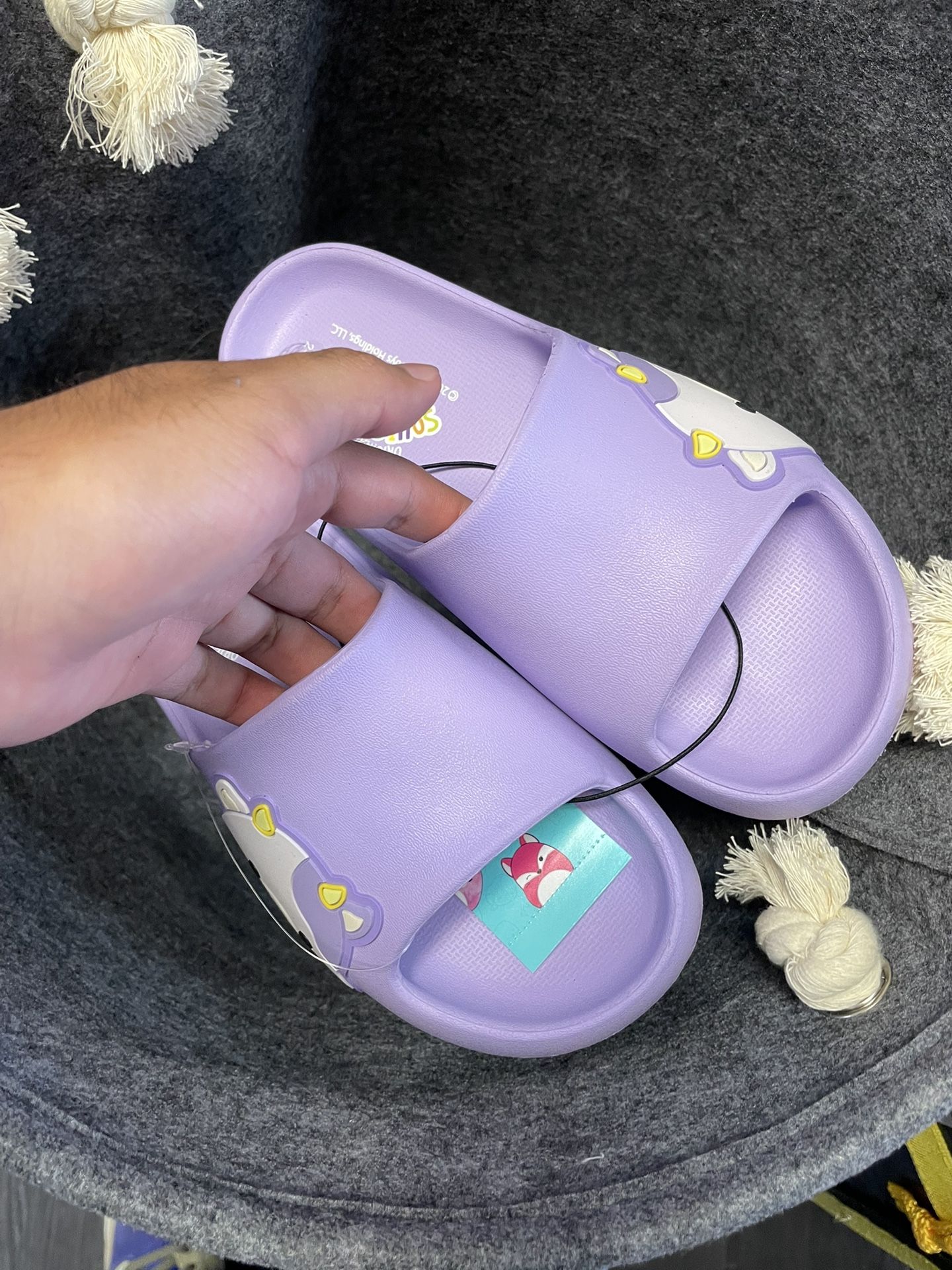 Squishmallow Sandals for ages 2-3 (can sell in bulk)